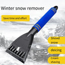 1 pala de nieve para coche, raspador de nieve, raspador descongelante para raspador de nieve para invierno, raspador de nieve para vidrio de coche, herramienta para limpiar nieve dei