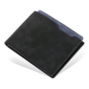 Men's Wallet Leather Billfold Slim Hipster Cowhide Credit Card/ID Holders Inserts Coin Purses Luxury Business Foldable Wallet