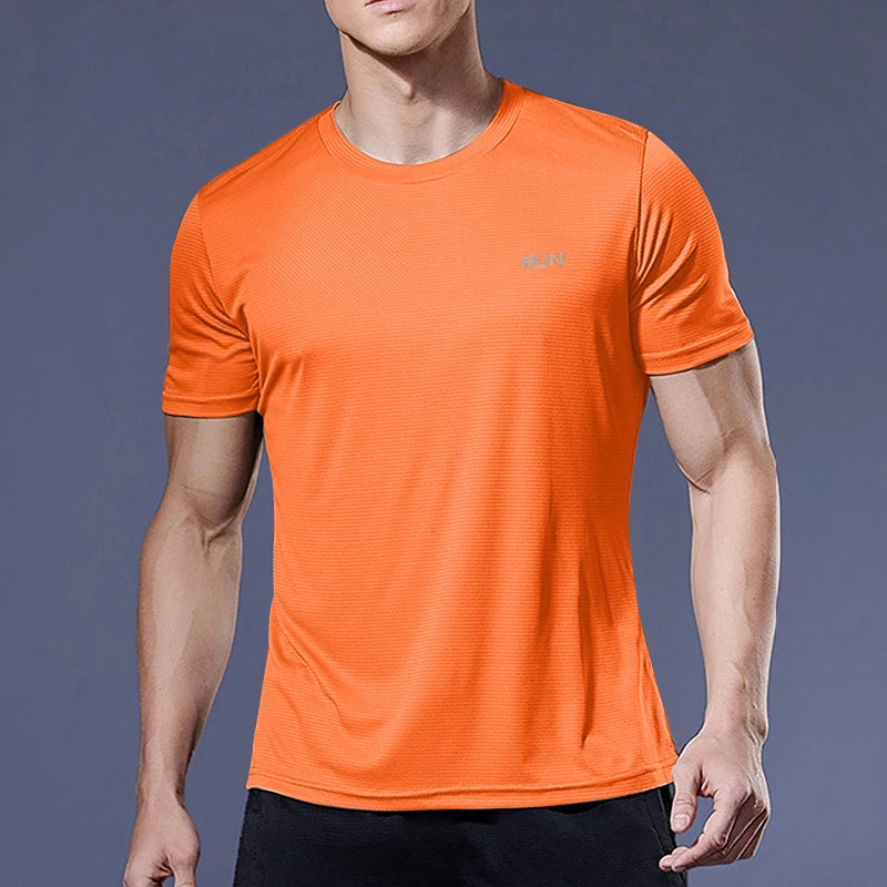 Camisetas para correr, camisetas de fútbol, ​​camisetas deportivas para hombre, camisetas para correr para hombre, camisetas deportivas de compresión de secado rápido para fitness y gimnasio.