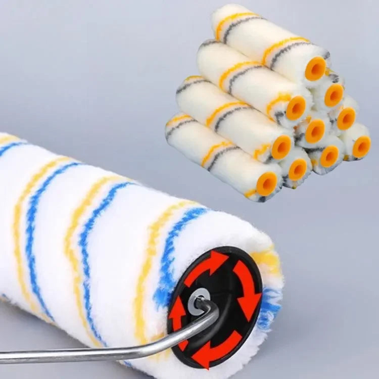 4 Inch Paint Roller Cover Rollers Brush for Painting Cabinet Home Tool Kit Proffesional DIY Wall Corner Ceilings Painting Brush