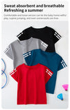 Children's quick-drying sports long sleeve T-shirt comfortable and fashionable sports running basketball football cycling T-shir