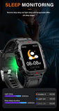 LAXASFIT Smart Sports Watch LED Flashlight Music Player Fitness Tracking Bluetooth Calling Sleep Monitoring 2025 New Smart Watch