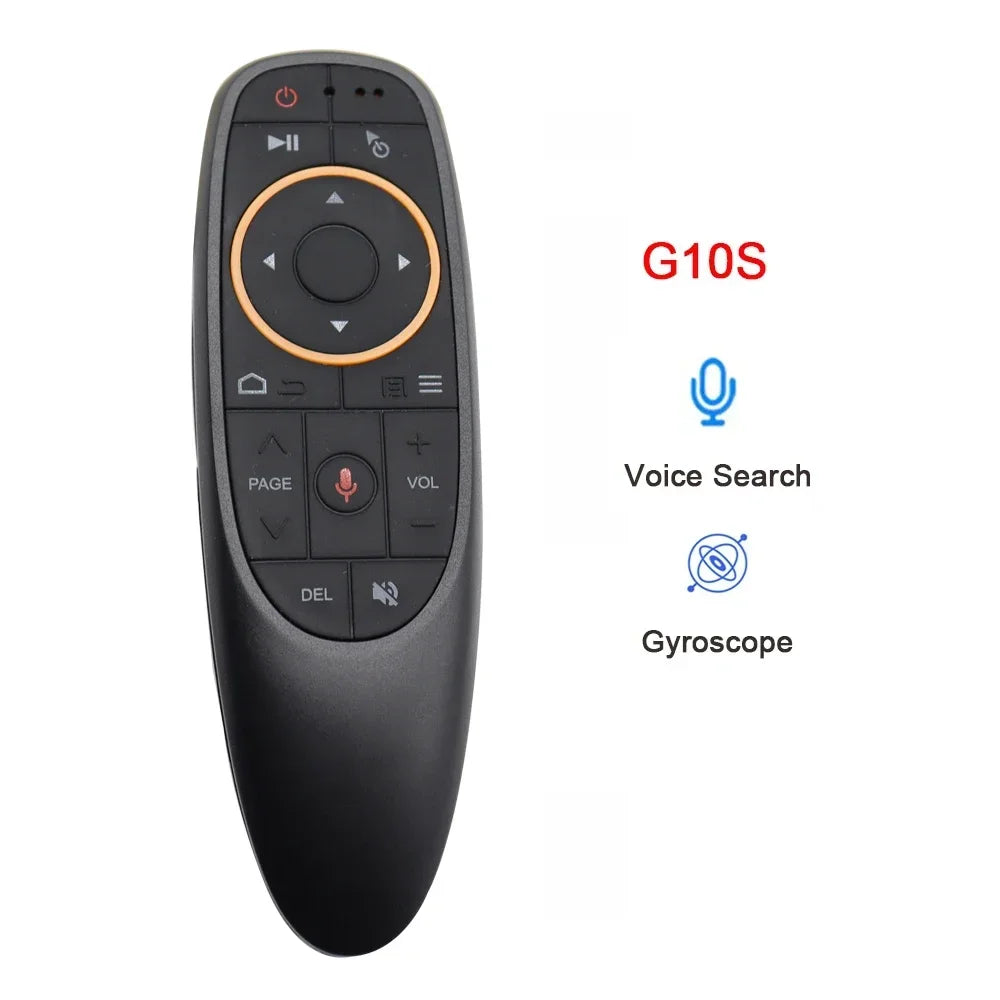G10S G10SPRO G10BTS G10SPROBT Air Mouse Voice Remote Control 2.4G Wireless Gyroscope IR Learning for Android TV Box PC