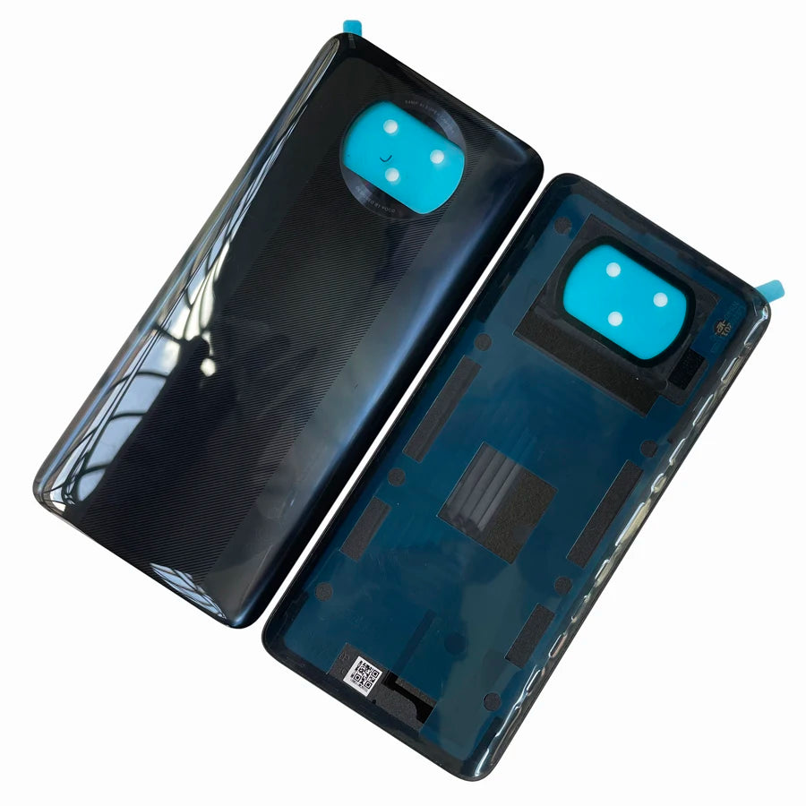 A+++ Back Cover For Xiaomi POCO X3 / X3 NFC / Mi POCO X3 Pro Back Battery Rear Housing Door Cover Back Housing With Adhesive