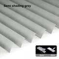 Self-Adhesive Pleated Blind High Shading Non-Woven Window Shade Bathroom Kitchen Balcony Zebra Blackout Curtain