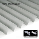 Self-Adhesive Pleated Blind High Shading Non-Woven Window Shade Bathroom Kitchen Balcony Zebra Blackout Curtain