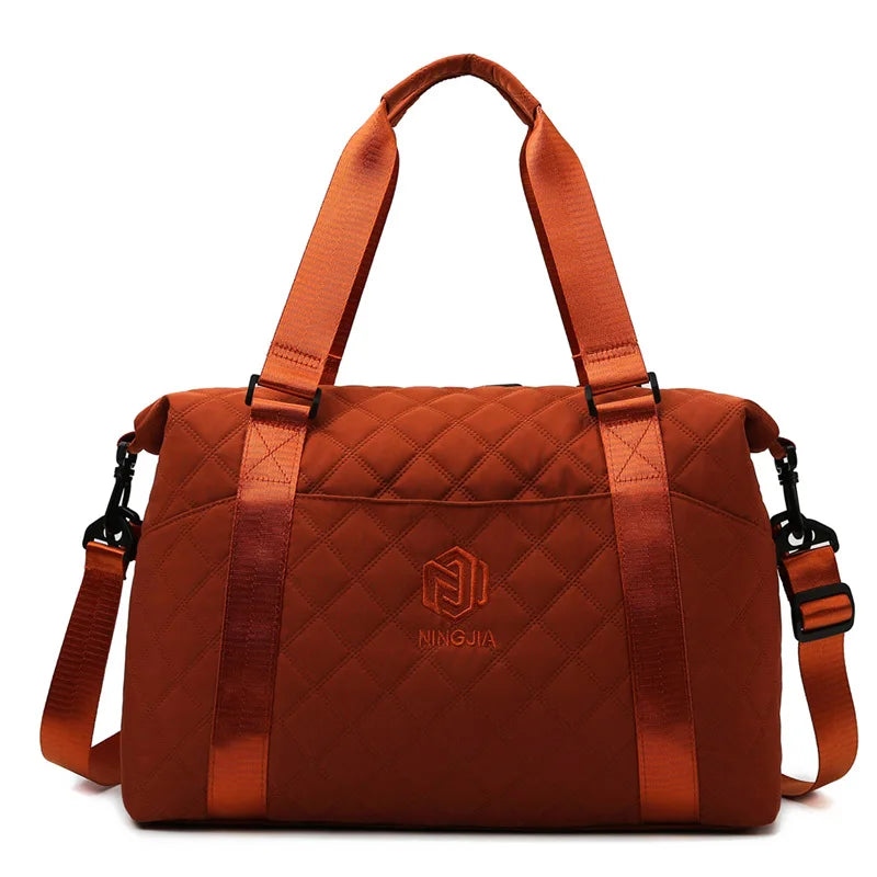 Lingerie Travel Luggage Bag Female Lightweight Korean Crossbody Gym Bag Premium Sense Large Capacity Travel Storage Bag