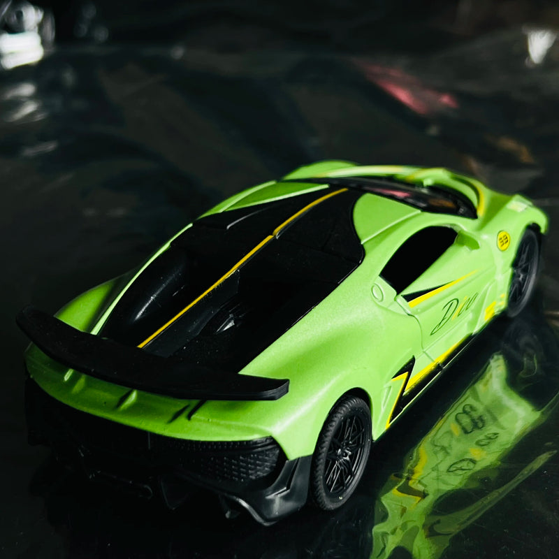 Children's alloy car model, boy simulation, openable car model, toy car, internet famous new ornament