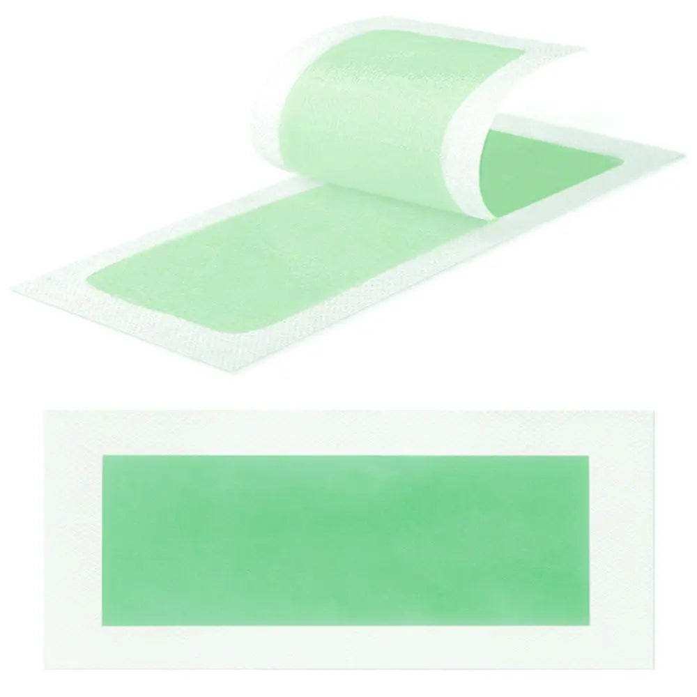 Professional Hair Removal Wax Strips for Summer Depilation Double Sided Cold Wax Paper for Leg Body Face Useful