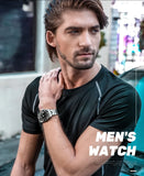 ADDIESDIVE Quartz Watch for Men 316L Stainless Steel Super Luminous Ceramic Bezel 200m Waterproof Classic Diving Men‘s Watch