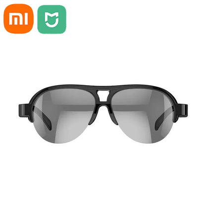 Gafas de sol inteligentes Xiaomi MIJIA con Bluetooth, llamadas, auriculares deportivos para exteriores, alta fidelidad, luz azul, resistentes al agua y anti-UV para hombres y mujeres.