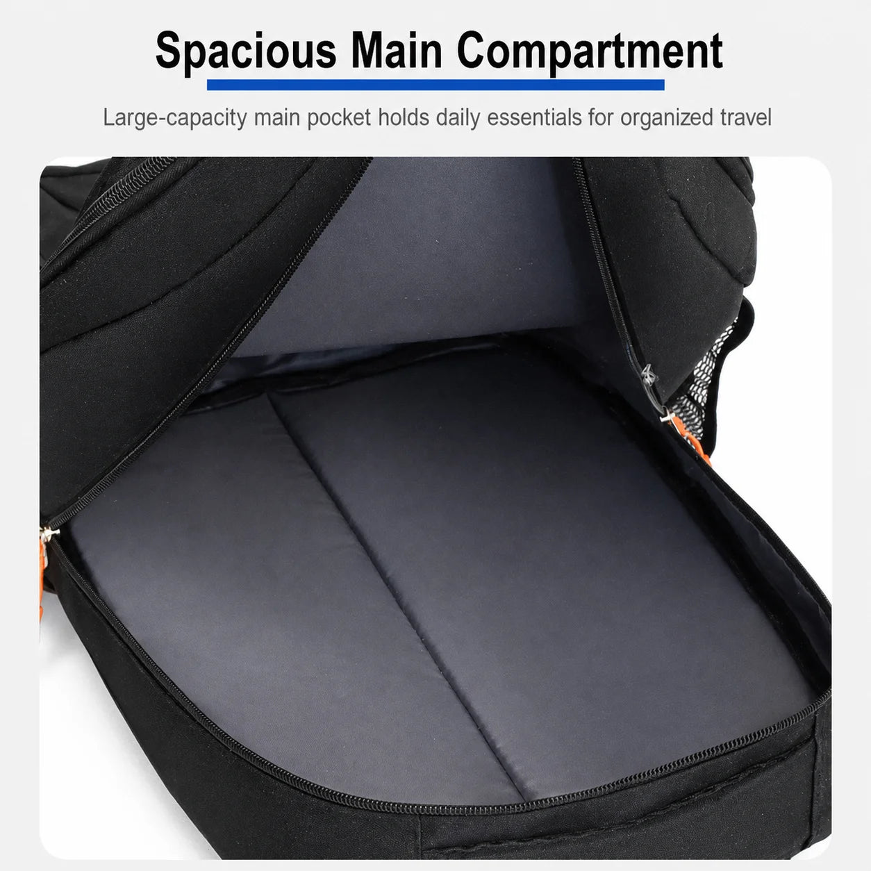 15.6 Inch Laptop Backpack Water-Resistant Daily Use Backpack Laptop Backpack Multi-Compartment For Traveling Trekking Day