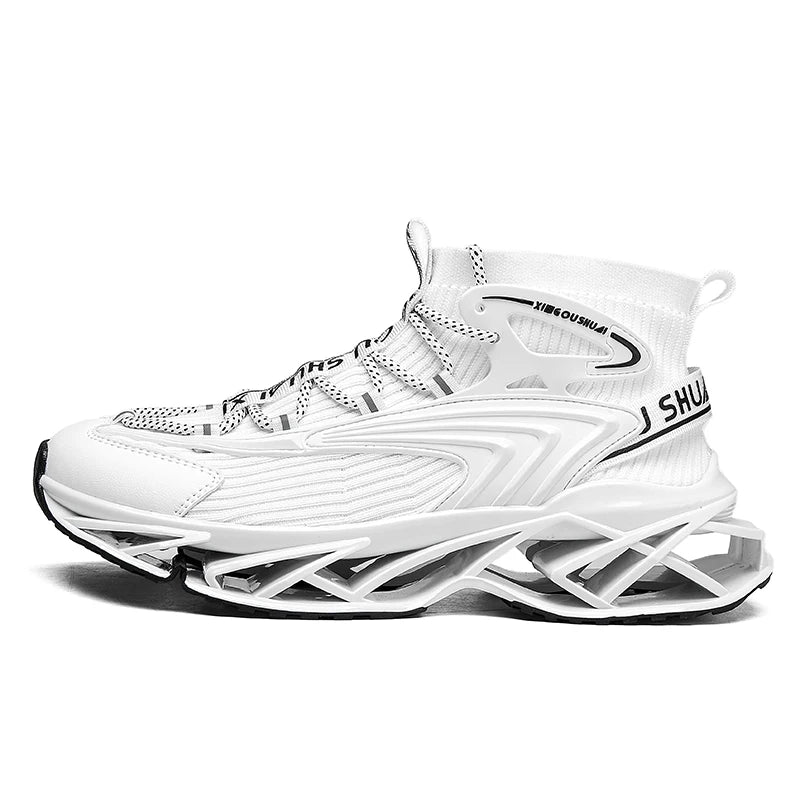 Mens Sneakers Flat Comfortable Fashion Tennis Sports Running Shock-absorbing Gym Male Casual Sports Shoes for Man