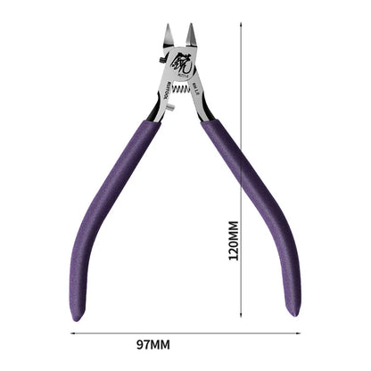 4.7 Inch Model Nippers Ultra-Thin Single-Edged Gundam Model Building Tools for Beginners to Repair and Fix Plastic Models