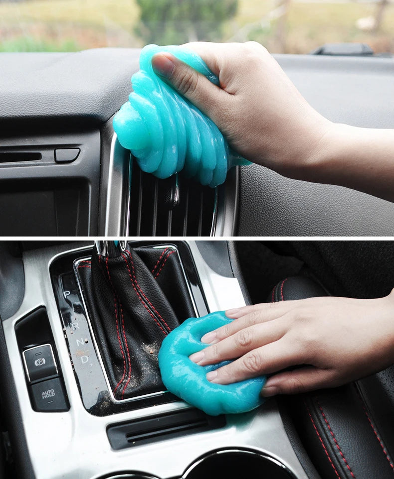 Car Cleaning Gel Soft Glue Car Air Outlet Vacuum Mud Multi-function Keyboard Gap Cleaning Mud Car Gap Dust Dirt Cleaner Soft Gel