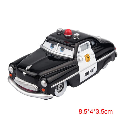Disney Pixar Cars 3 2 Metal Diecast Car Toy Lightning McQueen Queen of England Fritter Miss For Kids Boy Birthday Toy Car Gifts
