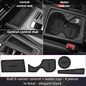 4 pcs Suede Waterproof Non-Slip Cup Coasters Center Console Car Decor for Volkswagen Golf 8 R-Line & Pro Accessories