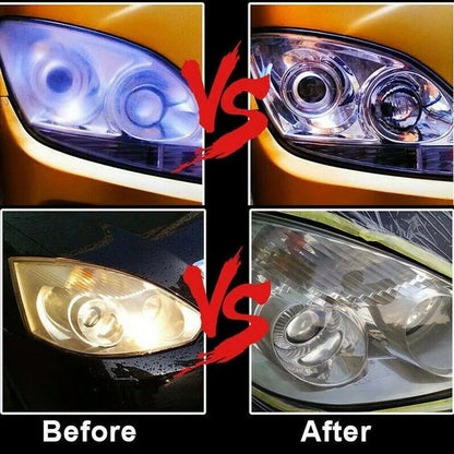 Kit de restauración de pulido de faros de coche de 12 V Herramienta para el cuidado de faros automotrices Restauración de faros de coche Líquido Restaurador de faros