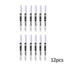 Fine tip permanent Paint Marker Pen DIY Paint Metallic Pen Permanent Gold SILVER Marker Touch Up,School Model Painting