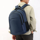 Large Capacity Backpack Comfortable Men'S Backpack Double-Shoulder Backpack Ergonomic Business Computer Bag For Mountaineering