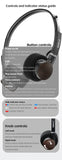 FIIO EH11 On-Ear Bluetooth Headphones, Powerful Bass & LDAC Hi-Res Audio, Lightweight Retro Design, 30H Battery, Dual Device & A