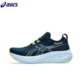 Zapatillas de running Asics Nimbus 26 originales para hombre, amortiguación, estabilidad, deportivas Asics unisex, color blanco