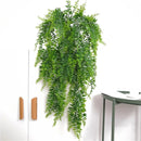 Artificial Plant Vines Wall Hanging Rattan Leaves Branches Outdoor Garden Home Decoration Plastic Fake Silk Leaf Green Plant Ivy
