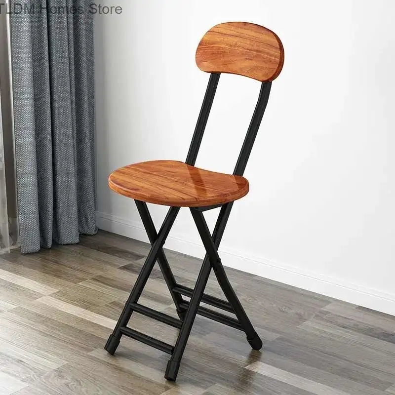 Custom Nordic Dining Chairs Modern Aesthetic Fold Ergonomic Chair Kitchen Trendy Outdoor Chaises Salle Manger Home Furniture