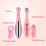 Portable Electric Eye Massage Pen Small Beauty Facial and Eye Care Dry Battery Power Supply Lightweight and Portable