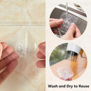 Transparent Self Adhesive Wall Hooks Heavy Duty Multi-Purpose Wall Hook Key Holder Towel Holder For Kitchen Bathroom Accessories