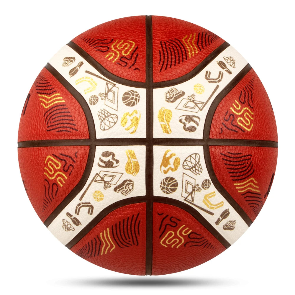 2025 Molten Basketball Official Size 7/6/5 PU Material Indoor Outdoor Men Ball Training Match Game Team Original Baloncesto