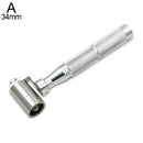 34/40mm Steel Flat Pressure Roller For Wallpaper Gaps DIY Wallpaper Seam Rolling Tool Paint Plate Hand Wheel Rollers X5G4