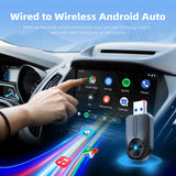 Wireless 2IN1 CarPlay Android Auto Wireless Supermini Box Adapter Plug And Play Dongle Bluetooth WiFi Fast Connect