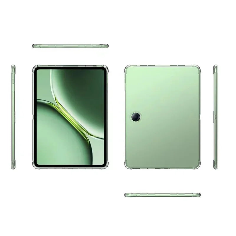 For OnePlus Pad 2 Pad2 (2024) Case 12.1" Tablet PC Clear TPU Back Cover Shockproof Coque Slim Funda with 4 Airbags