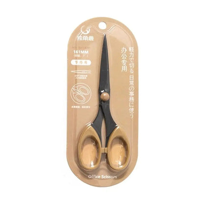 Color Scissor Stainless Steel Blade Safe Design Paper Cutting Scissors for Fine Art Diary Album Craft Office School Supplies