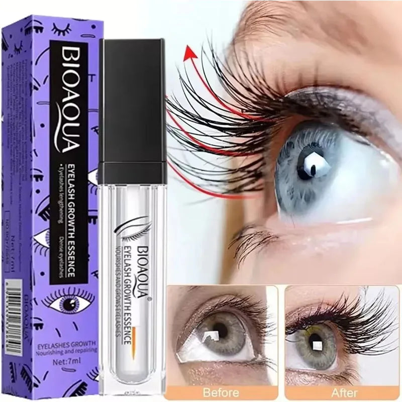 Fast Eyelash Growth Serum Natural Eyelash Eyebrow Enhancer Longer Fuller Thicker Lashes Nourish Treatment Eye Beauty Care Makeup