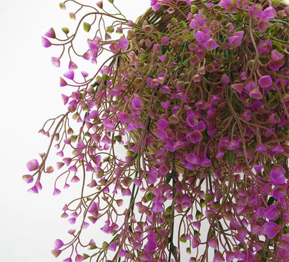 Artificial Plant Vines Wall Hanging Rattan Leaves Branches Outdoor Garden Home Decoration Plastic Fake Silk Leaf Green Plant Ivy