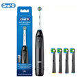 Oral B Rotation Electric Toothbrush DB5010 AA Battery 9600 Rpm Cross Action Cleaning Teeth Tooth Brush with Brush Refills