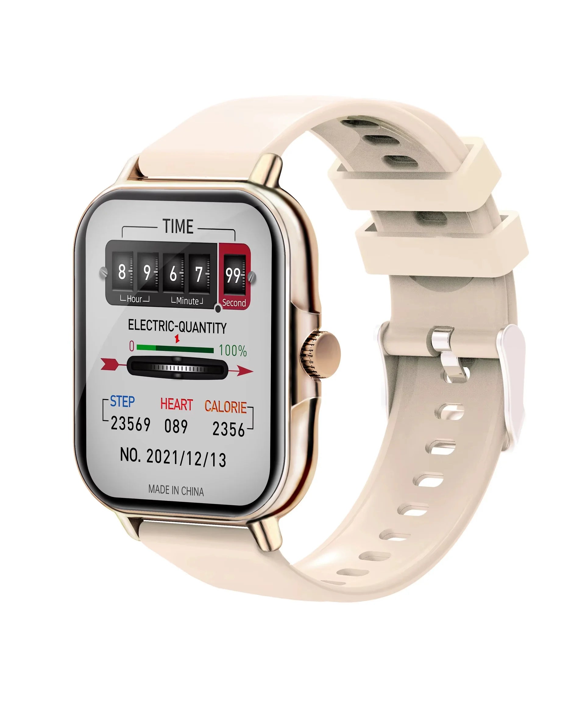LAXASFIT 2026 New Smartwatch Bluetooth Calling Music Playback Heart Rate & Blood Pressure Monitoring Unisex Holiday Gift