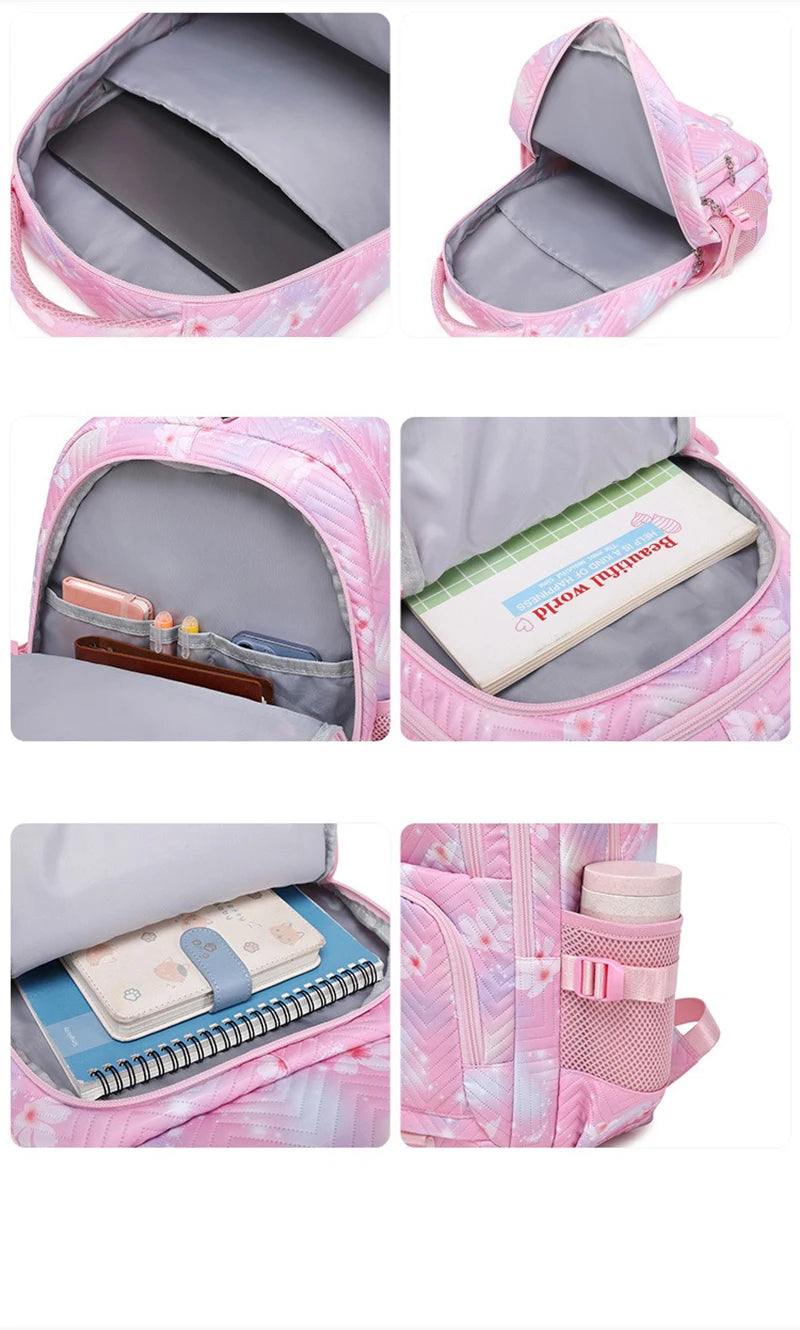 Mochila impermeable Disney Lilo Stitch para mujer, bolso de viaje para mujer, mochila escolar para adolescentes, mochila para libros