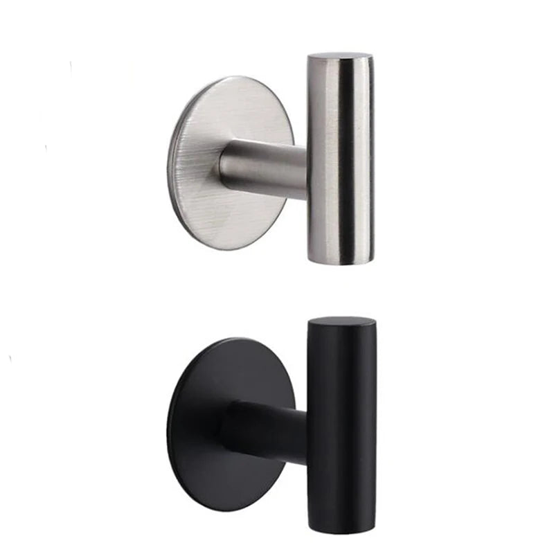 1 juego de accesorios de baño de acero inoxidable plateado, toallero, soporte para papel higiénico, gancho para barra de toalla, accesorios de baño