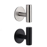 1 juego de accesorios de baño de acero inoxidable plateado, toallero, soporte para papel higiénico, gancho para barra de toalla, accesorios de baño