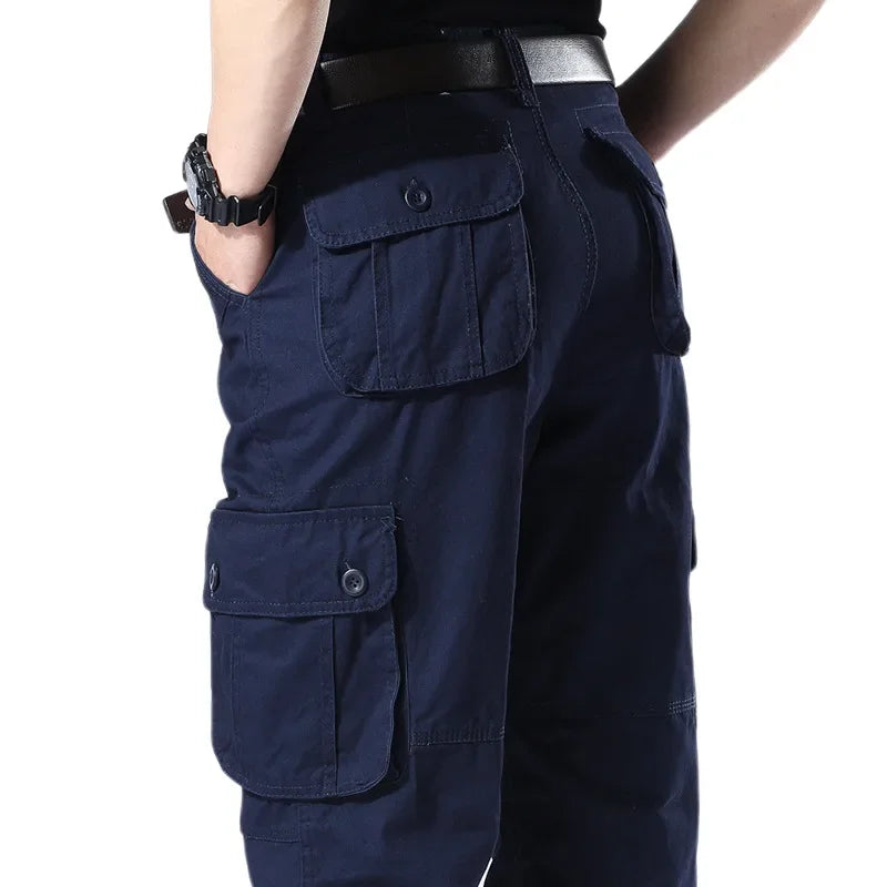 Men's Camouflage Cargo Pants Camo Cargo Multi Pockets Military Tactical Pants Man Hip Hop Joggers Streetwear Sweatpant for Men