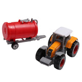 1pc Children Kids Alloy Tractor Dump Truck Educational Toy Tractor Toy Model Car Toys Farmer Vehicle Engineering Car Model