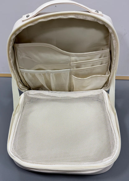 Professional Stand up Cosmetic Bag Large Capacity Travel Toiletry Organizer With Multiple Compartments Portable Storage Pouch