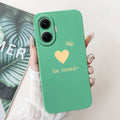 For Xiaomi Poco F7 Phone Cover For Redmi Turbo 4 Pro 5G Case Silicone Cute Cartoon Fashion Luxury Love Shockproof Bumper Funda