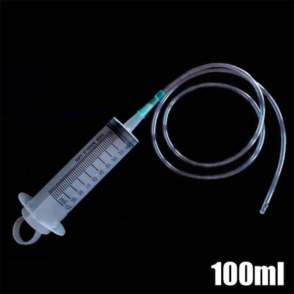 100ml-500ml Reusable Tube For Pet Feeding Syringe With Scale Glue Water Oil Application Large Pump Measuring Enema Glue Filling