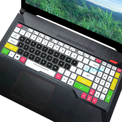 Keyboard Cover for ASUS TUF Gaming A15 A16 A17 Dash F15 F16 F17 FA507 FA607 FX507 FX607 FA707 Silicone Protector Skin Case 15 16