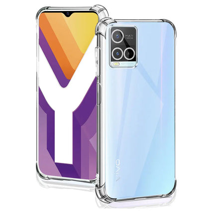 For VIVO Y33s Case 2021 Silicone Soft Shockproof Transparent Cover For Vivo Y33S Clear Phone Cases For vivo Y33s Fundas Coque