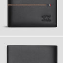 Septwolves Genuine Leather Wallets For Men Original Leather Wallet Man Cowhide Wolf Pattern With Brand Box Father Lover Gift